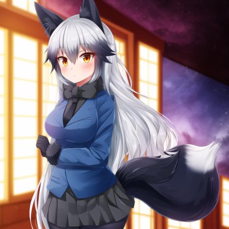 00830-4004912159-gingitsu, 1girl, solo, animal ears, fox ears, long hair, fox tail, silver hair, black pleated skirt, black gloves, black fur tri.png